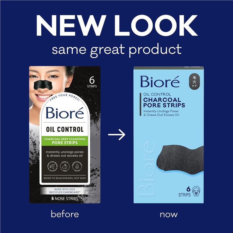 Biore Charcoal Deep Cleaning Pore Strips 6