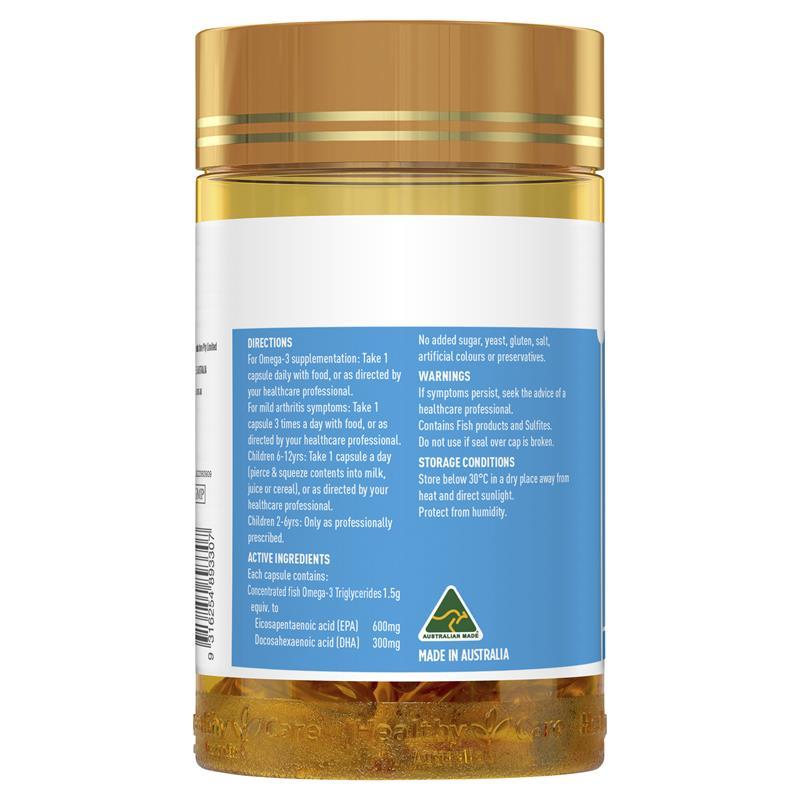 Healthy Care Triple Strength Fish Oil 150 Capsules
