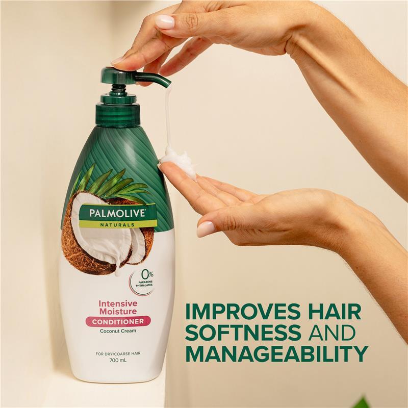 Palmolive Naturals Intensive Moisture for dry/coarse Hair Conditioner Coco cream & Pure milk protein 700mL