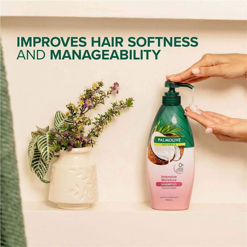 Palmolive Naturals Intensive Moisture for dry/coarse Hair Shampoo Coco cream & Pure milk protein 700mL