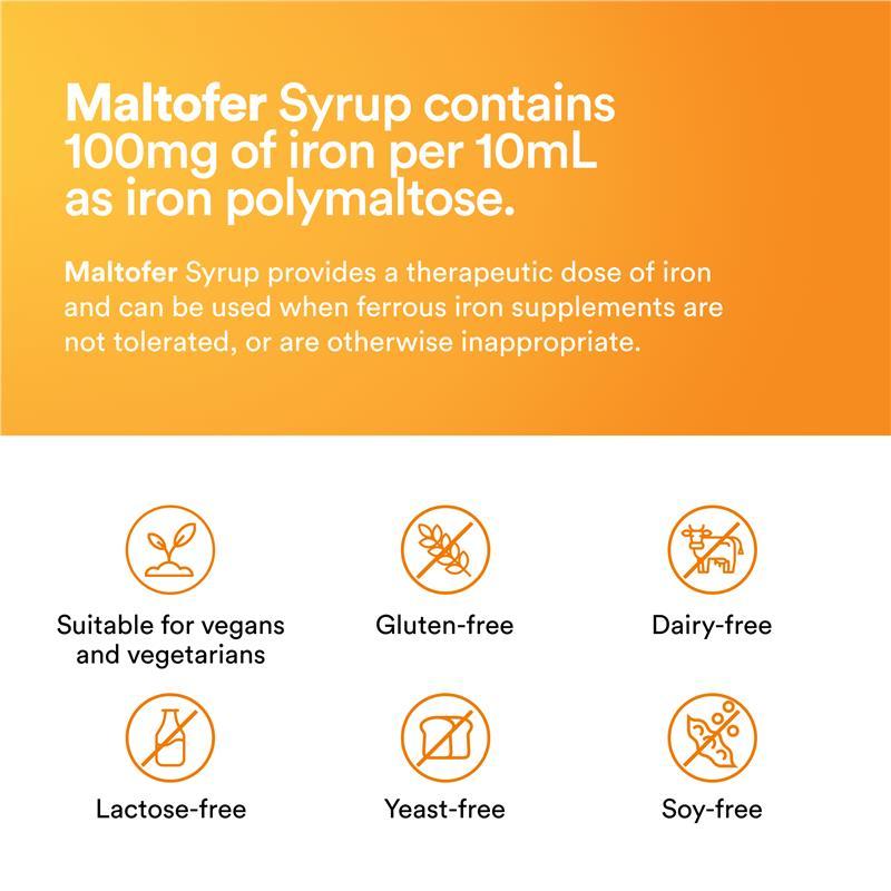 Maltofer Oral Iron Syrup 150ml Oral Liquid