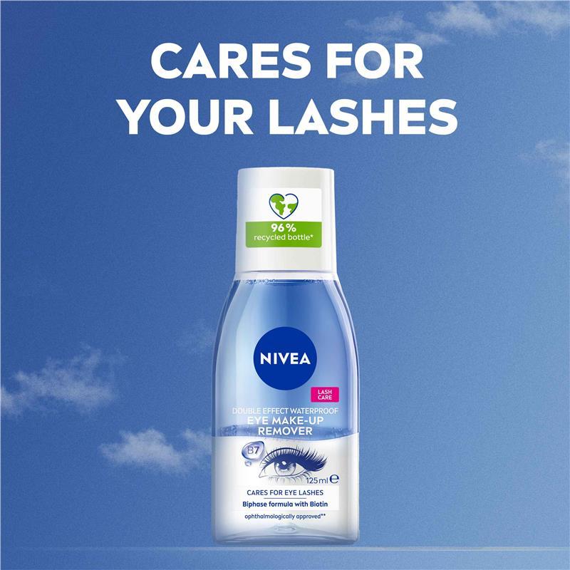 NIVEA Daily Essentials Double Effect Eye Makeup Remover 125ml