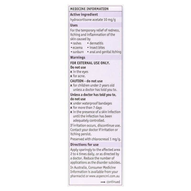 Sigmacort 1% Cream 30g - Hydrocortisone (S3)