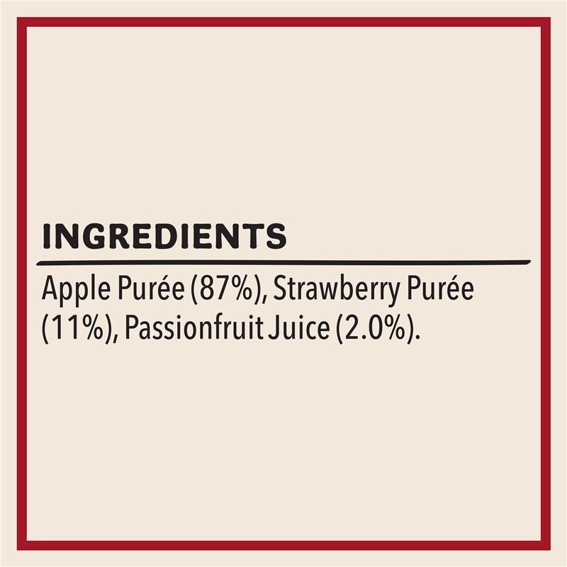 Heinz Apple Strawberry & Passionfruit Pouch 120g 8m+