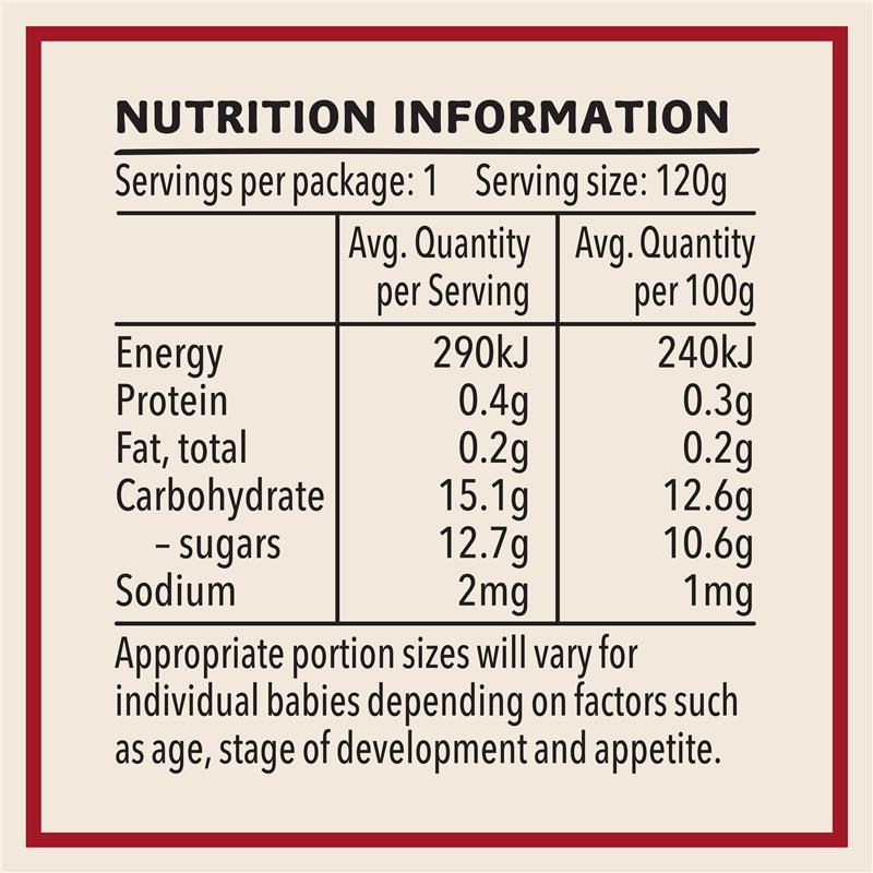 Heinz Apple Strawberry & Passionfruit Pouch 120g 8m+