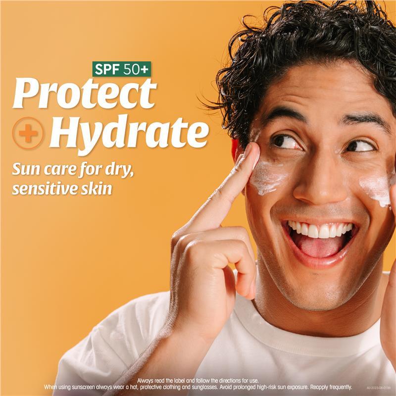 DermaVeen Sensitive Sun SPF 50+ Moisturising Face & Body Cream 200g
