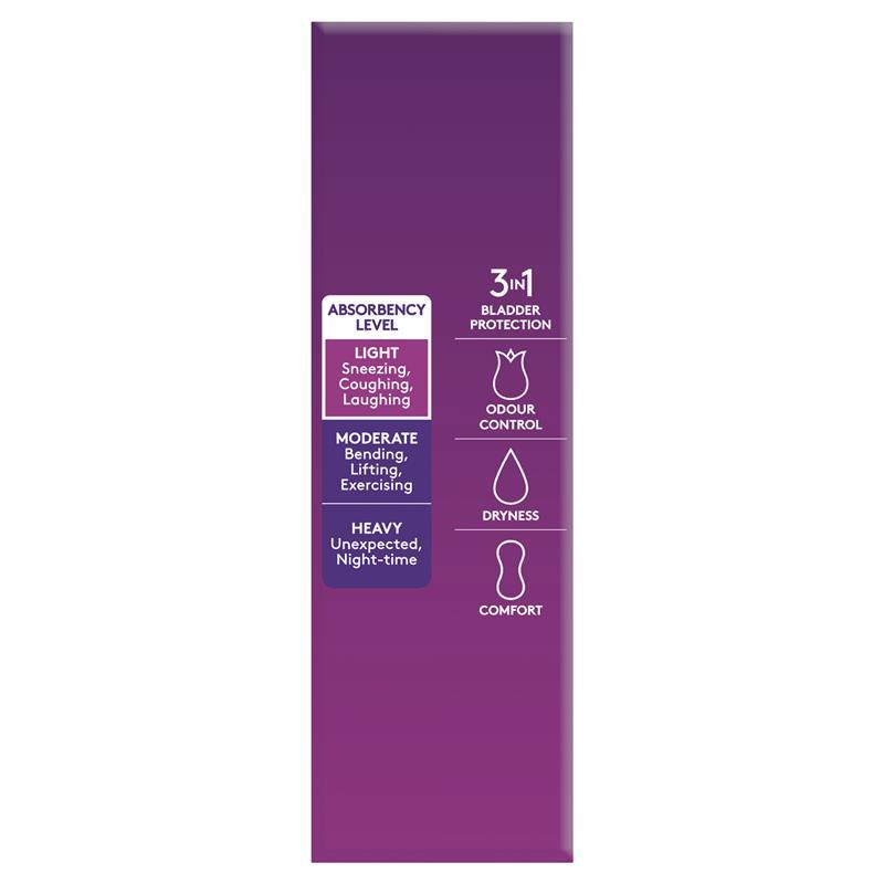 Poise Incontinence Liners Regular 26 Pack