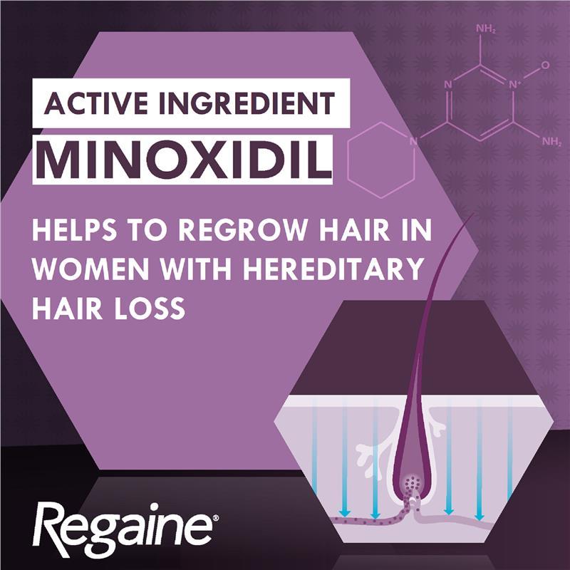 Regaine Women's Extra Strength Minoxidil Foam Hair Regrowth Treatment 60g