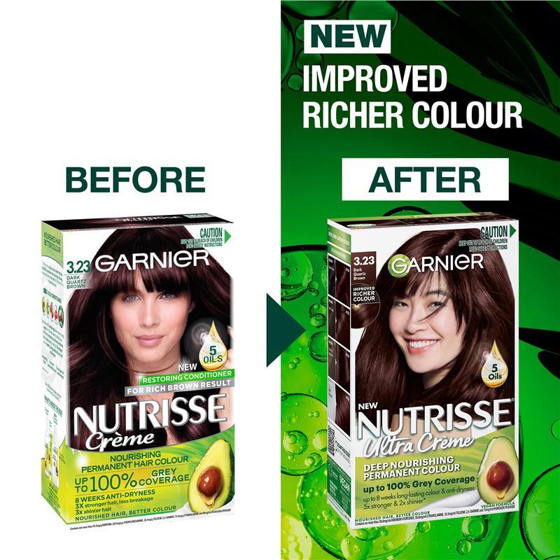 Garnier Nutrisse 3.23 Dark Quartz Brown