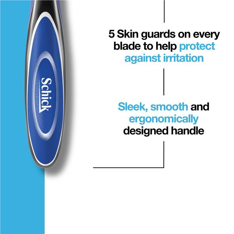 Schick Hydro 5 Mens Refill Razor Blades 4pk