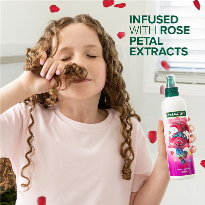 Palmolive Fashion Girl Detangling Spray Rose Kisses 250mL