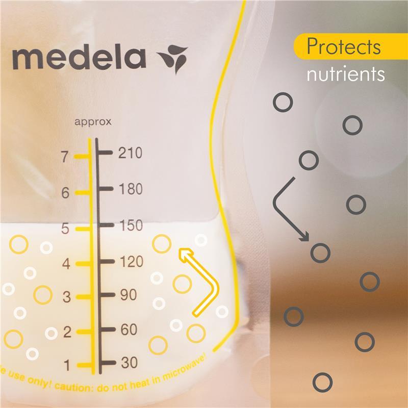Medela Easy Pour Breast Milk Storage Bags 50 Pack