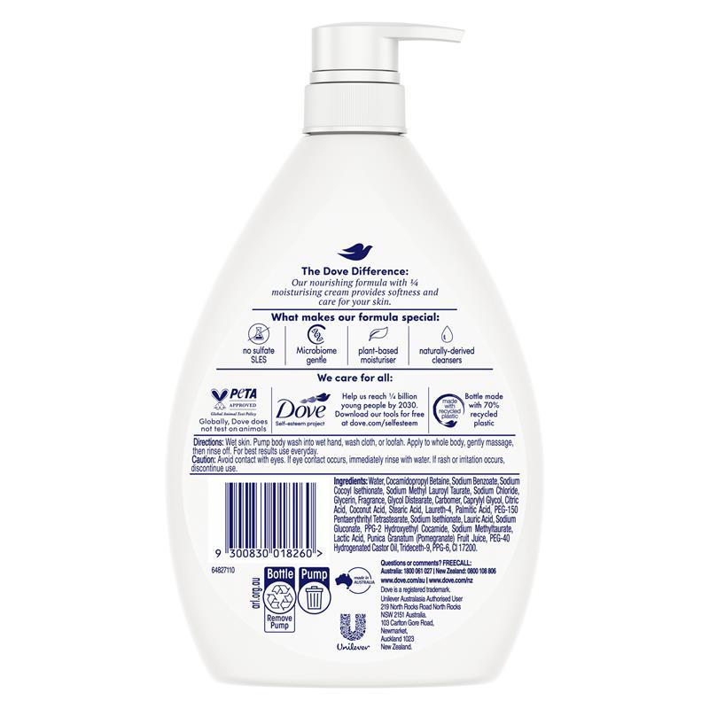Dove Essential Care Fruity Nourish Body Wash 1 Litre