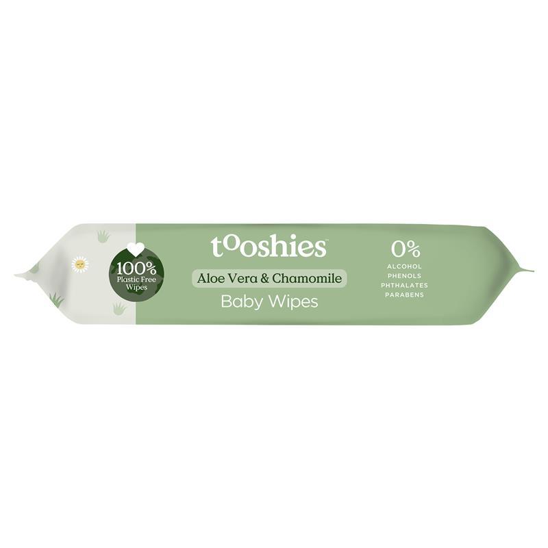 Tooshies Baby Wipes Aloe Vera & Chamomile 70 Pack