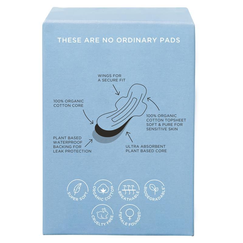 TOM Organic Ultra Thin Pads Super 10 Pack