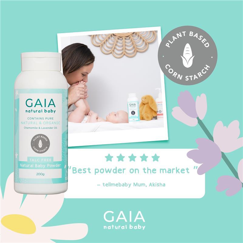 Gaia Natural Baby Powder 200g