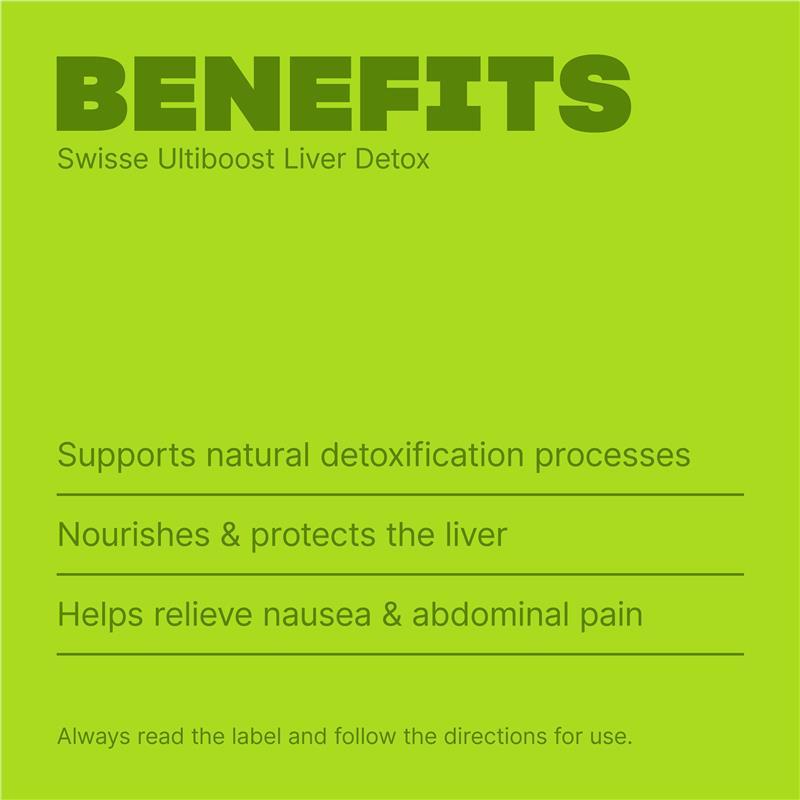 Swisse Ultiboost Liver Detox 200 Tablets