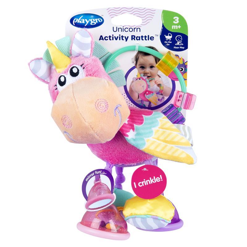 Playgro Unicorn Activity Rattle