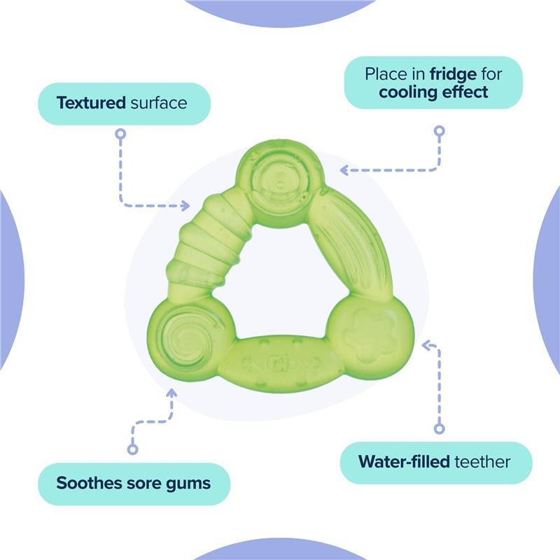 Nuby Water Filled Teether 3 Pack