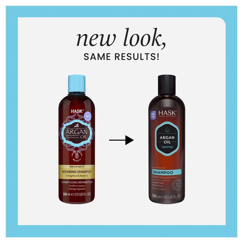 Hask Argan Oil Repairing Shampoo 355ml