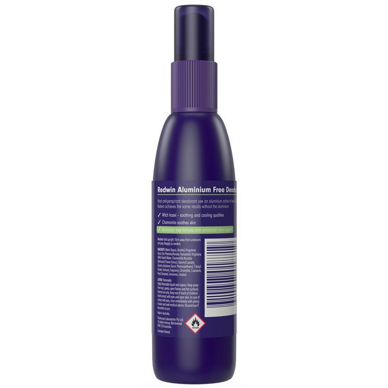 Redwin Antiperspirant Deodorant Aluminium Free Sport 150ml