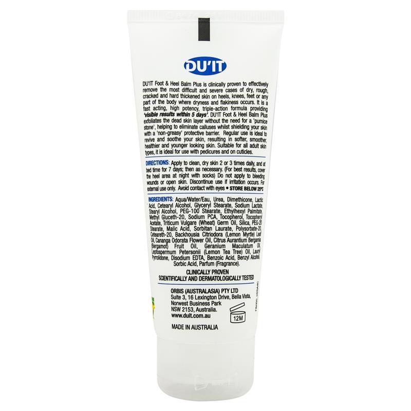 DU'IT Foot & Heel Balm Plus Dry Skin Foot Cream 50g