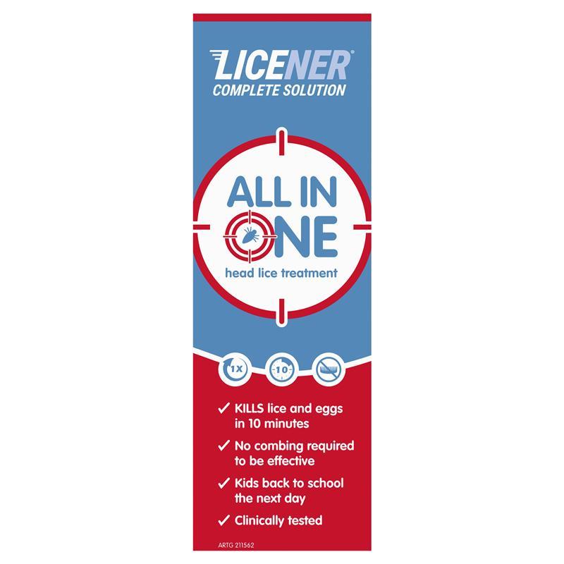 Licener Single Head Lice Treatment 100ml