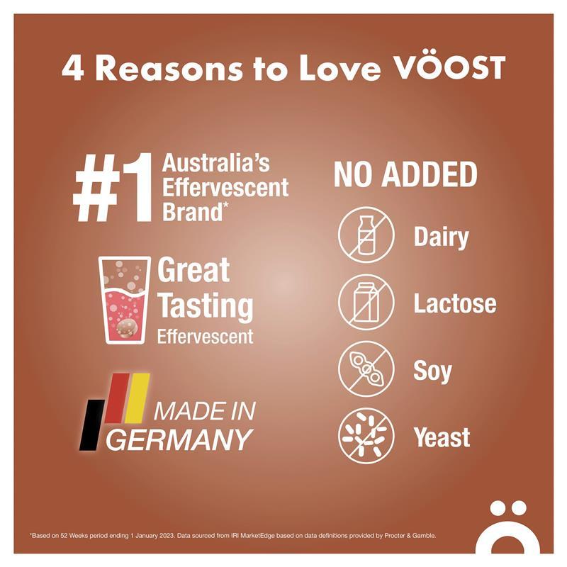 Voost Iron Plus Effervescent 10 Tablets