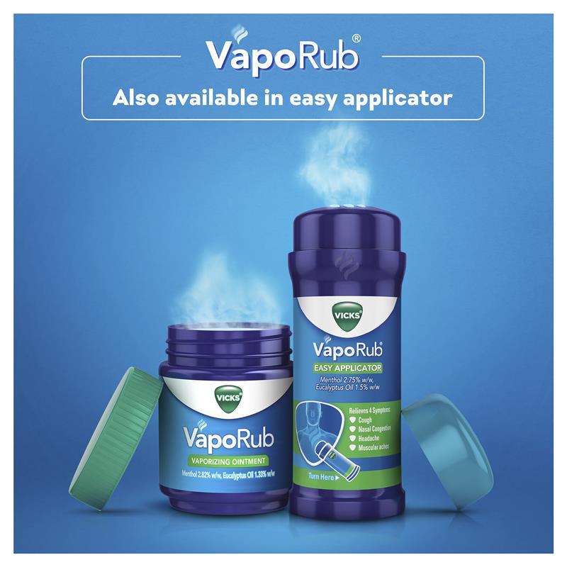 Vicks VapoRub Ointment Decongestant Chest Rub 100g