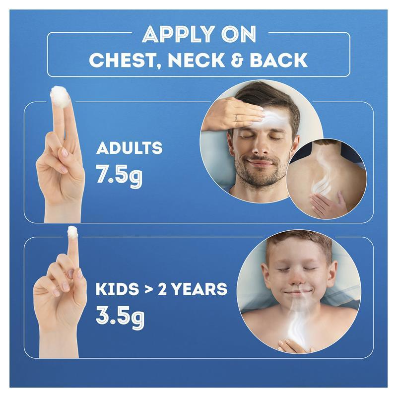 Vicks VapoRub Ointment Decongestant Chest Rub 100g