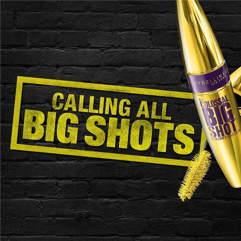 Maybelline Colossal Big Shot Volumizing Mascara - Blackest Black
