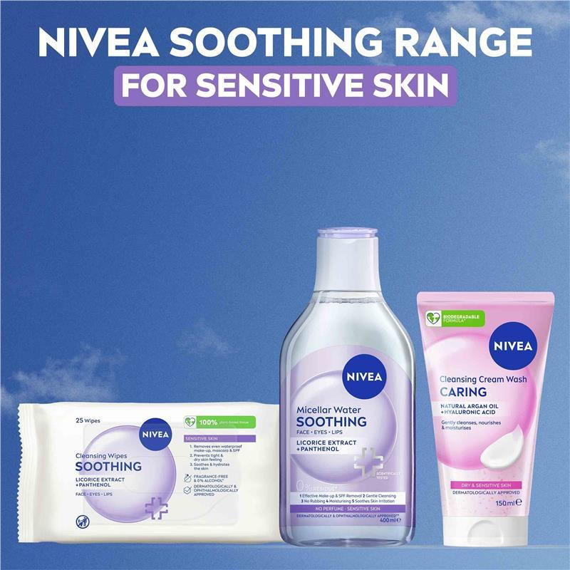 NIVEA Daily Essentials Sensitive Caring Micellar Water 400ml