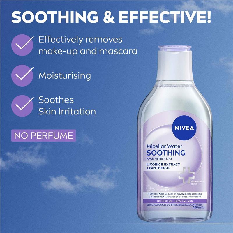 NIVEA Daily Essentials Sensitive Caring Micellar Water 400ml