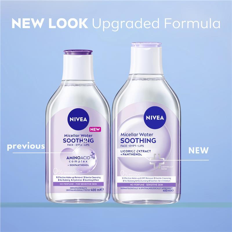NIVEA Daily Essentials Sensitive Caring Micellar Water 400ml