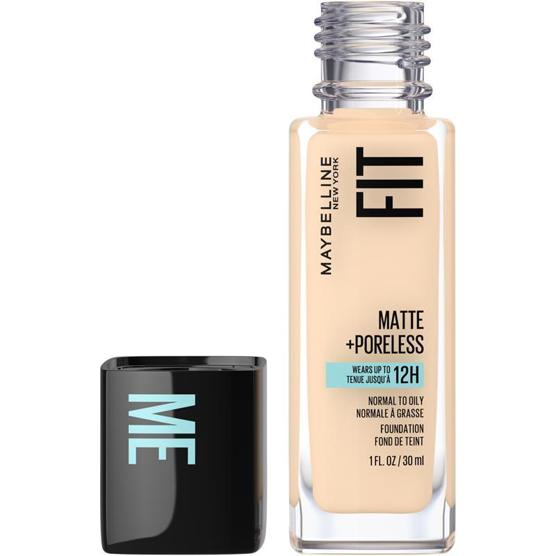 Maybelline Fit Me Matte & Poreless Mattifying Liquid Foundation - Light Beige 118