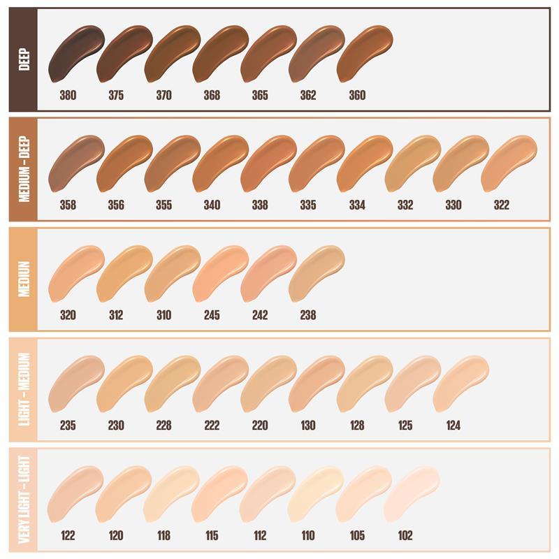 Maybelline Fit Me Matte & Poreless Mattifying Liquid Foundation - Light Beige 118