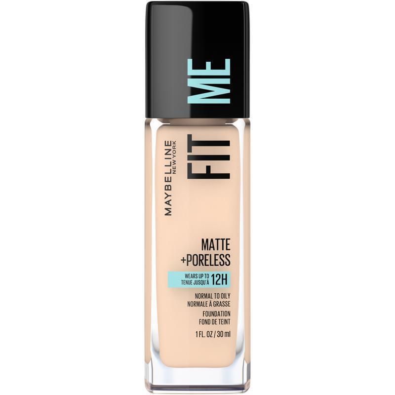 Maybelline Fit Me Matte & Poreless Mattifying Liquid Foundation - Natural Ivory 112