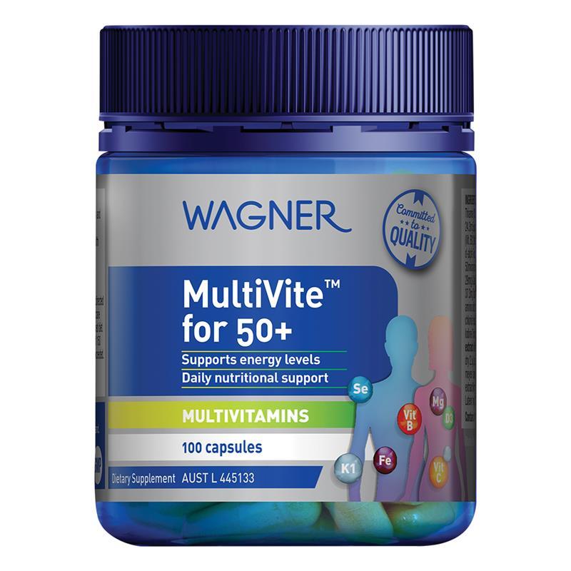 Wagner Multivite For 50+ 100 Capsules