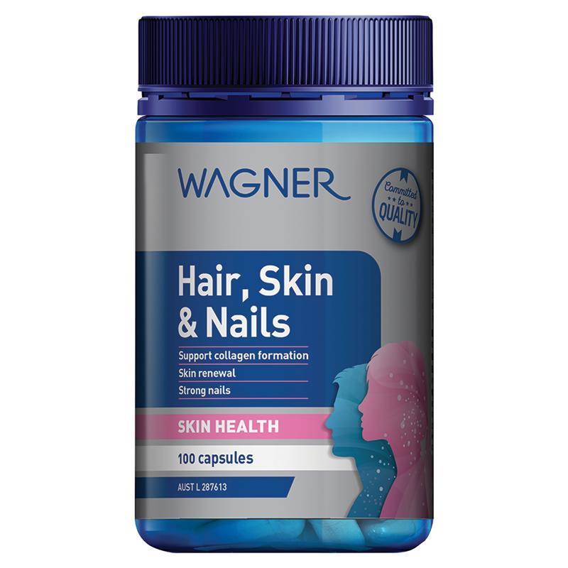Wagner Hair Skin & Nails 100 Capsules