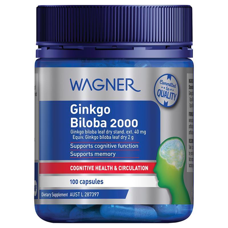 Wagner Ginkgo Biloba 2000 100 Capsules