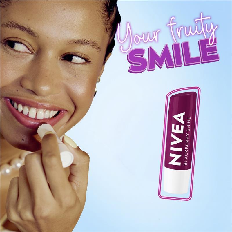 NIVEA Lip Blackberry Shine Lip Balm 4.8g