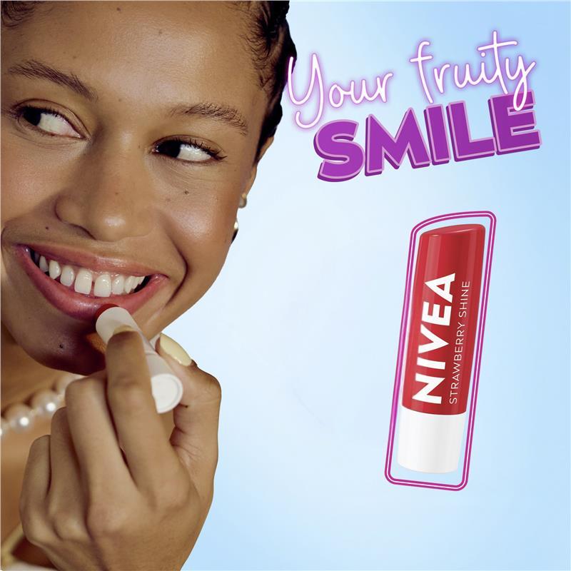 NIVEA Strawberry Shine Limited Edition Lip Balm 4.8g