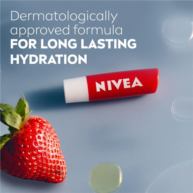 NIVEA Strawberry Shine Limited Edition Lip Balm 4.8g