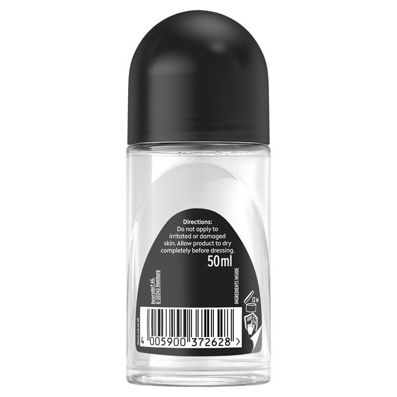 NIVEA MEN Black & White Fresh Roll On Deodorant 72H Protection 50ml