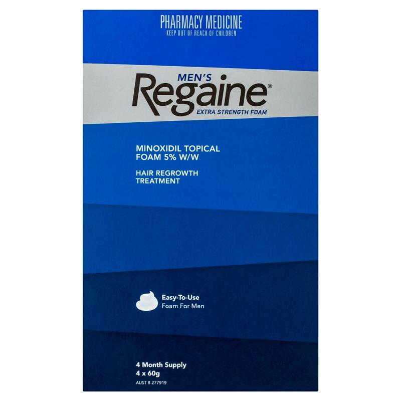 Regaine Mens Foam Extra Strength 4 Months