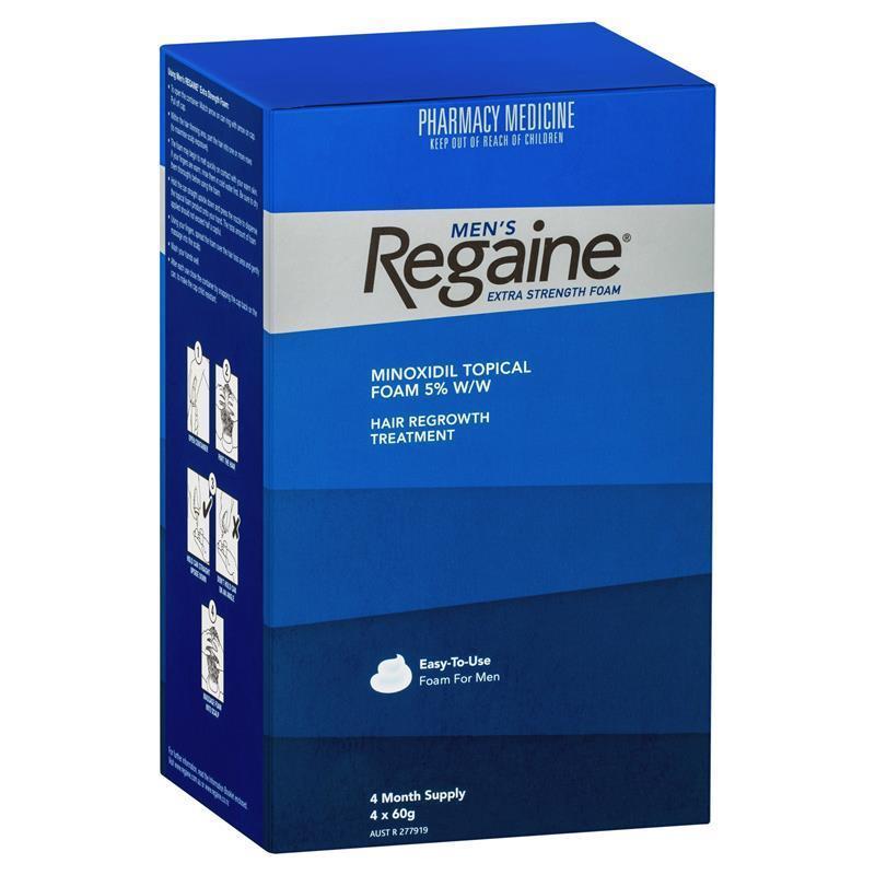 Regaine Mens Foam Extra Strength 4 Months