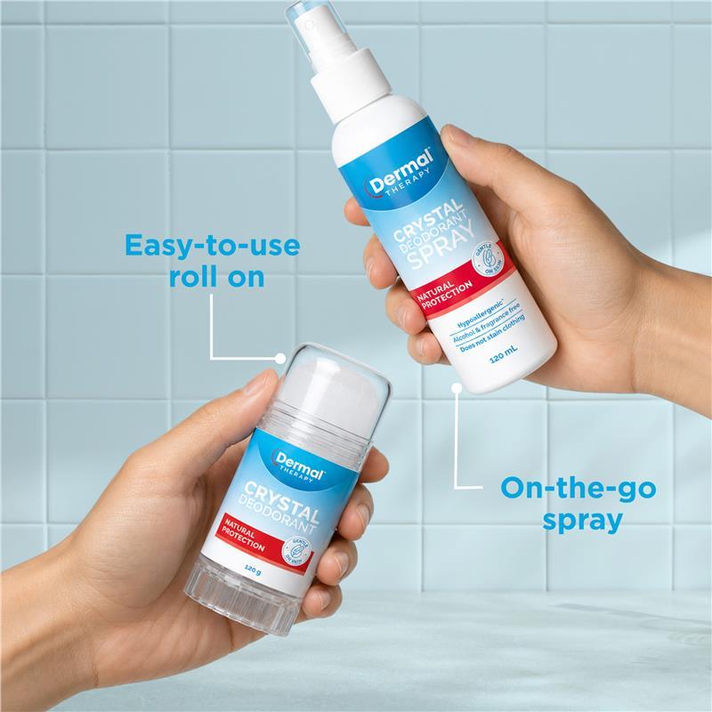 Dermal Therapy Crystal Deodorant Stick 120g