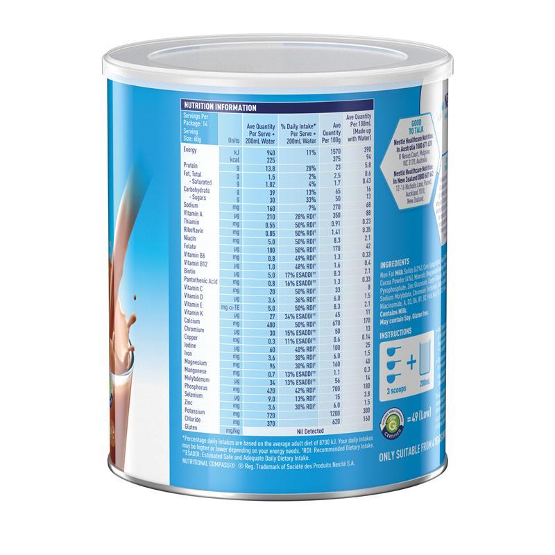 Sustagen Hospital Formula Nutritional Supplement Chocolate Flavour 840g