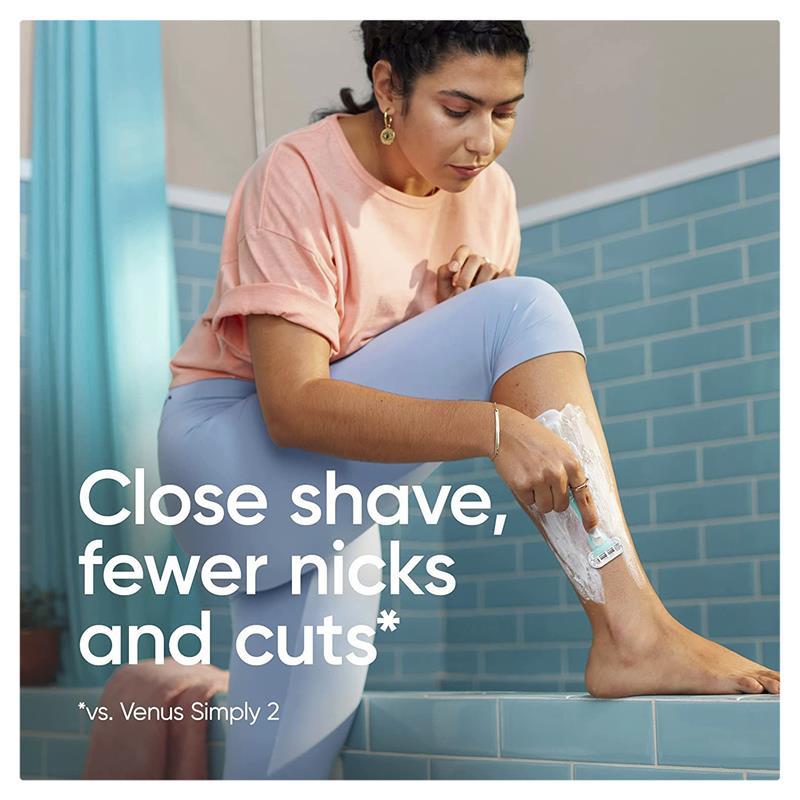 Gillette Venus Daisy3 Pro Sensitive Disposable Razors 4 Pack