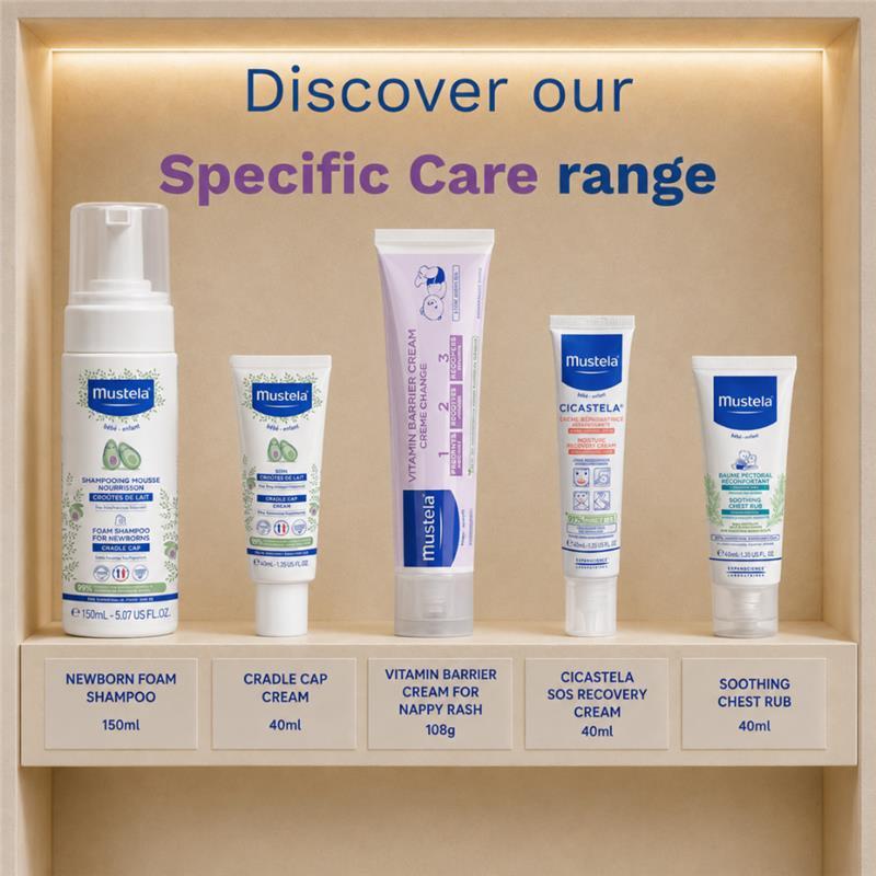 Mustela Cradle Cap Cream 40ml